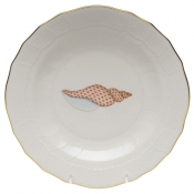 Herend Aquatic Shell Dessert Plate