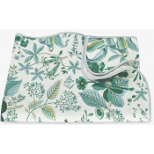 Matouk Pomegranate Tablecloth Emerald - 70 x 90