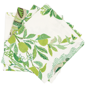 Matouk Citrus Garden Napkin Grass - 22" Square - Set of 4
