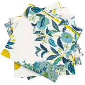 Matouk Citrus Garden Napkin Pool - 22" Square - Set of 4