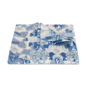 Matouk Magic Mountain Table Runner Porcelain Blue - 16 x 108