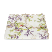 Matouk Del Tesoro Tablecloth Sea Orchid - 108 Round