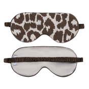 Matouk Iconic Leopard Sleep Mask - Cinder