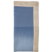 Kim Seybert Dip Dye Napkin Blue + Grey - Set 4