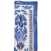 Kim Seybert Botanica Napkin Blue + Ivory - Set 4