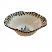 Arte Italica Natale Salad Bowl