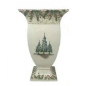 Arte Italica Natale Footed Vase