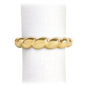 L'Objet Jessica McCormack Shell Napkin Rings / Gold  - Set 4
