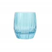 Vietri Natalia Teal Double Old Fashioned - 10 oz