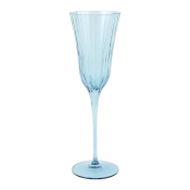 Vietri Natalia Teal Champagne Glass - 7 oz.