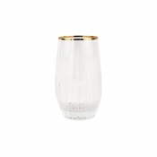 Vietri Natalia Gold High Ball