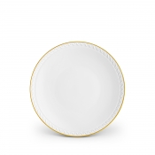 L'Objet Neptune Gold Dessert Plate - 8.5"