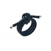 Kim Seybert Rope Knot Napkin Rings Navy - Set 4