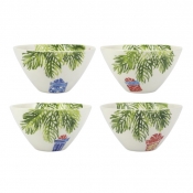Vietri Nutcrackers Assorted Cereal Bowls - Set of 4