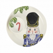 Vietri Nutcrackers Chip and Dip