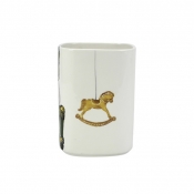 Vietri Nutcrackers Utensil Holder