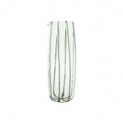 Vietri Nuovo Stripe Green Pitcher