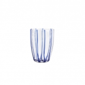 Vietri Nuovo Stripe Blue Tall Tumbler