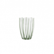 Vietri Nuovo Stripe Green Tall Tumbler