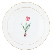 Herend Spring Bulbs Dessert Plate -Tulip