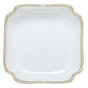 Herend Golden Laurel Square Fruit Dish