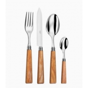 Capdeco Olivia Light Wood Capdeco Olivia Light Wood 5 Piece Place Setting