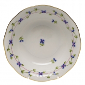 Herend Blue Garland Oatmeal Bowl - 6.5"