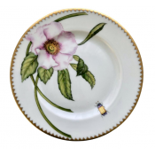 Anna Weatherley Peony Pink Bread Plate