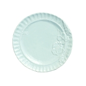 Vietri Pietra Fiori Aqua Salad Plate - Set 4