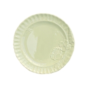 Vietri Pietra Fiori Pistachio Salad Plate - Set 4