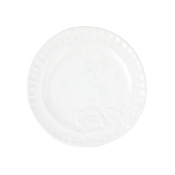 Vietri Pietra Fiori White Salad Plate - Set 4