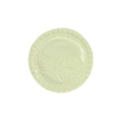 Vietri Pietra Fiori Pistachio Canape Plate - Set 4