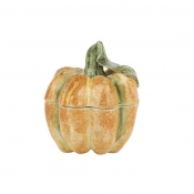 Vietri Pumpkins Small Covered Pumpkin