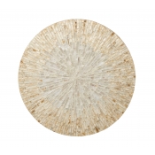 Kim Seybert Byzantine Placemat Ivory & Gold - Set 4
