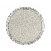 Kim Seybert Bevel Placemat Silver & Crystal - Set 4