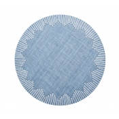 Kim Seybert Dream Weaver Blue / White Placemat - Set 4