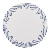 Kim Seybert Dream Weaver White / Blue Placemat - Set 4