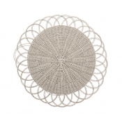 KIm Seybert Alfresco Placemat /Gray - Set  4