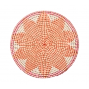 Kim Seybert Majorelle Placemat Pink Orange - Set 4