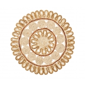 Kim Seybert Casbah Placemat Natural / Brown - Se t4