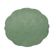 Kim Seybert Tailored Placemat / Green - Set 4