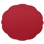 Kim Seybert Tailored Placemat / Ruby - Set 4