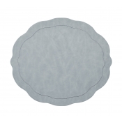 Kim Seybert Tailored Placemat / Steel Grey - Set 4