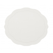 Kim Seybert Tailored Placemat / White - Set 4