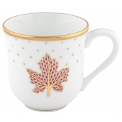 Herend Fall Mug - Maple Leaf