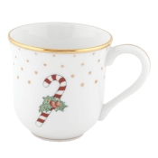 Herend Christmas Mug - Candy Cane