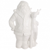 Vietri Pietra Natale Figural Santa with Deer