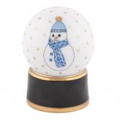 Herend Snow Globe - Blue