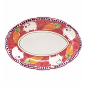 Vietri Campagna Porco Oval Platter