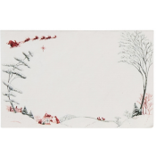 Juliska Country Estate Winter Frolic Evergreen Place Card Set/12